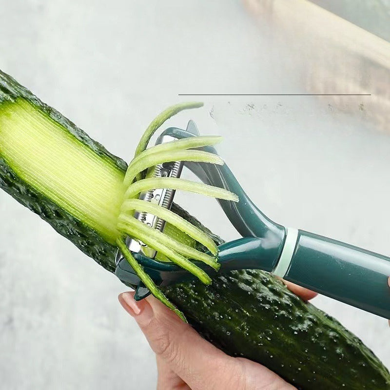 A Versatile 2-In-1 Paring Knife for Home Use, Designed for Scraping, Peeling Fruits And Vegetables, And Specifically for Melons And Potatoes