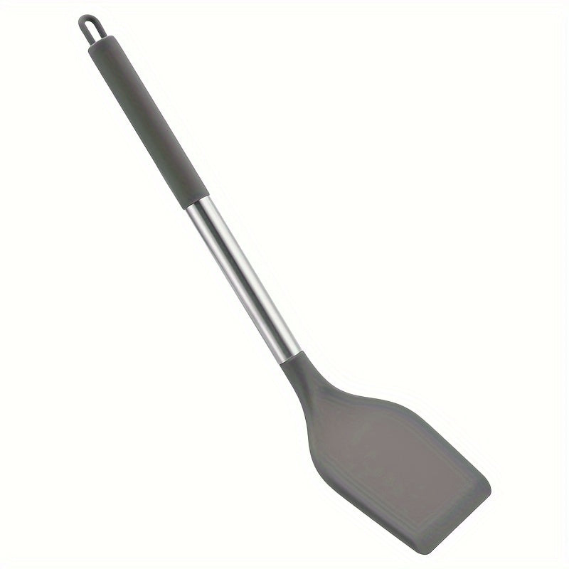 1pc Kitchen Tool Spatula Handle Cooking Spatula Heat-Resistant Flat Bottomed Pan Non-Stick Pan Special Stir-Fry Spatula
