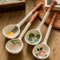 A High-looking Spoon, Soup Spoon for Home Use, Long-handled, Cute, Quirky, and Unique 111