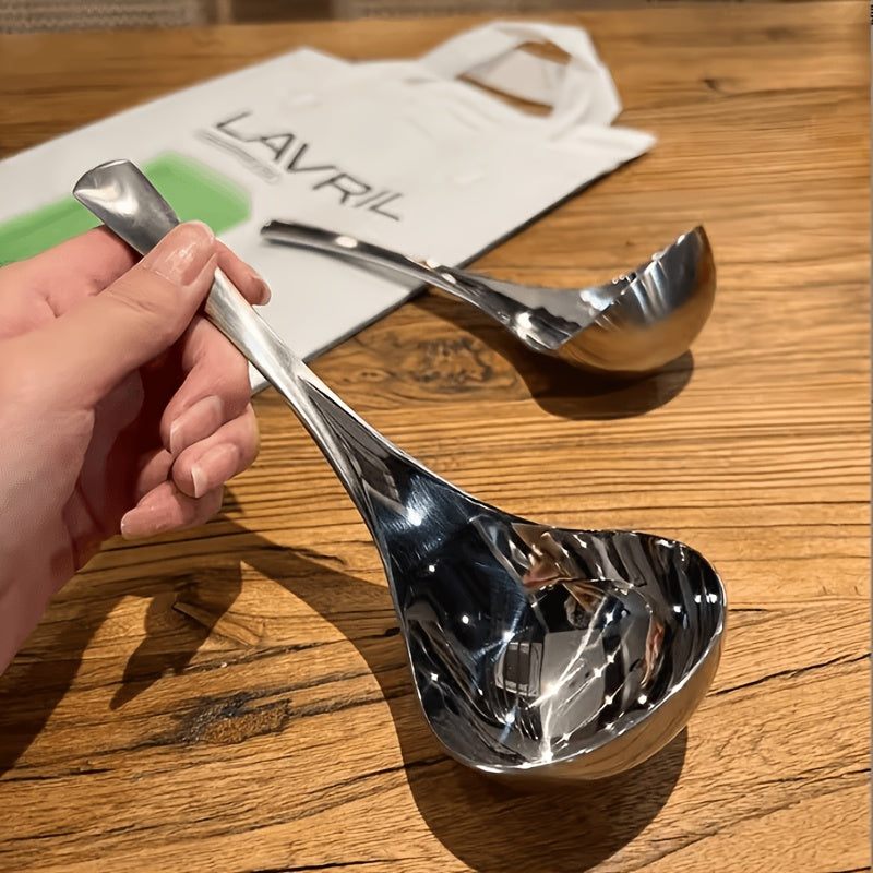 Stainless Steel Spoon, Deep Spoon, Big Spoon, Big Spoon, Congee Spoon, Deep Spoon