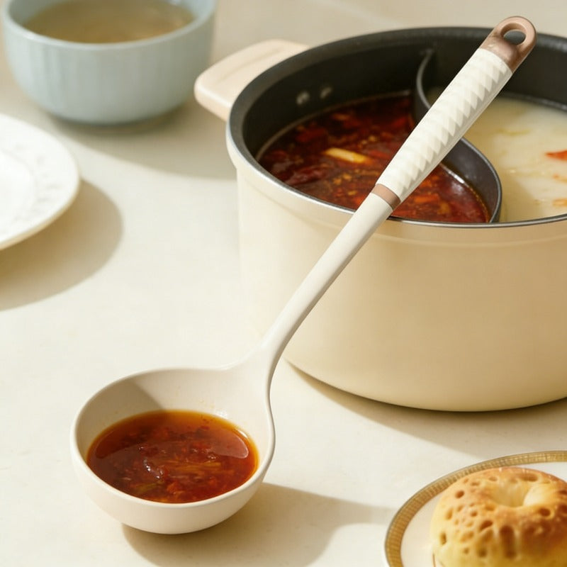 2pcs Multi Functional Cooking Spoon Comfortable Grip Design Suitable for Soup Porridge Stirring And Daily Cooking Practical Kitchen Utensils Versatile Cooking Tool Ideal for Home Kitchen Restaurant And Daily Meal Preparation