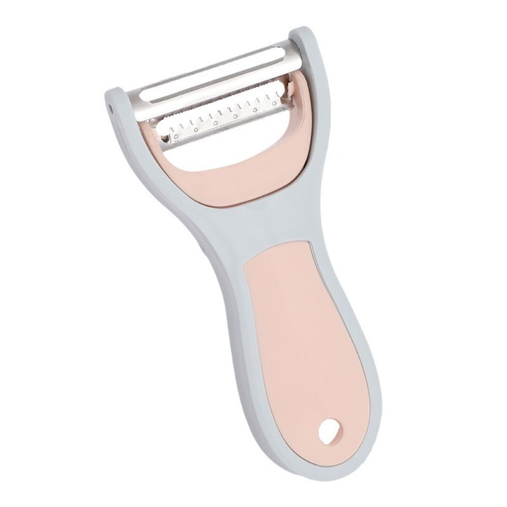 Multifunctional Two-in-one Paring Knife, Kitchen Peeler, Potato, Melon and Fruit Peeler, Scraper, Wire Planer