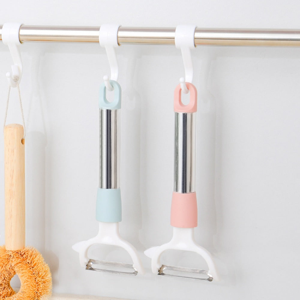 Multifunctional Pairing Knife Scraper Household Kitchen Long Handle Creative Potato Pairing Knife Apple Tool Peeler