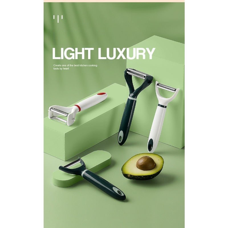 A Versatile 2-In-1 Paring Knife for Home Use, Designed for Scraping, Peeling Fruits And Vegetables, And Specifically for Melons And Potatoes