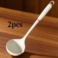 2pcs Multi Functional Cooking Spoon Comfortable Grip Design Suitable for Soup Porridge Stirring And Daily Cooking Practical Kitchen Utensils Versatile Cooking Tool Ideal for Home Kitchen Restaurant And Daily Meal Preparation