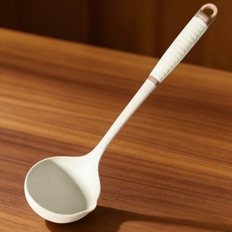 2pcs Multi Functional Cooking Spoon Comfortable Grip Design Suitable for Soup Porridge Stirring And Daily Cooking Practical Kitchen Utensils Versatile Cooking Tool Ideal for Home Kitchen Restaurant And Daily Meal Preparation