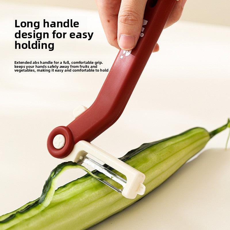 The Versatile Peeler Changes Into a Sturdy, Sharp, And Easy-To-Carry Peeling Knife