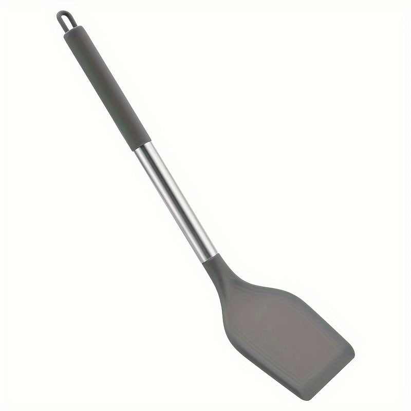 1pc Kitchen Tool Spatula Handle Cooking Spatula Heat-Resistant Flat Bottomed Pan Non-Stick Pan Special Stir-Fry Spatula