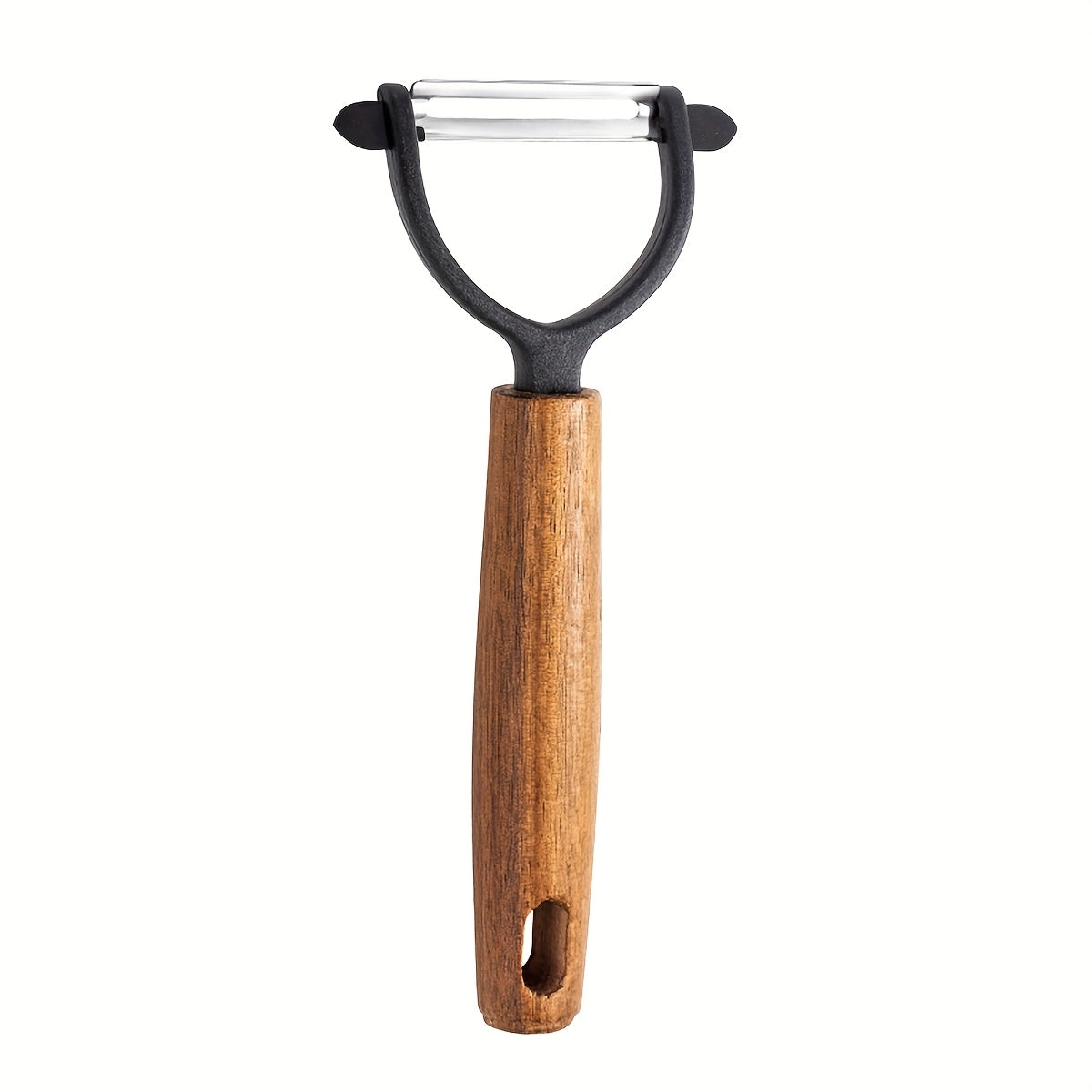 1\u002F 2pcs Stainless Steel Vegetable Peeler with Camphor Wood Handle- Sharp Multi-Function Fruit& Veg Slicer, Ergonomic Kitchen Tool for Potatoes, Carrots& Cucumbers, Traditional Craft Design