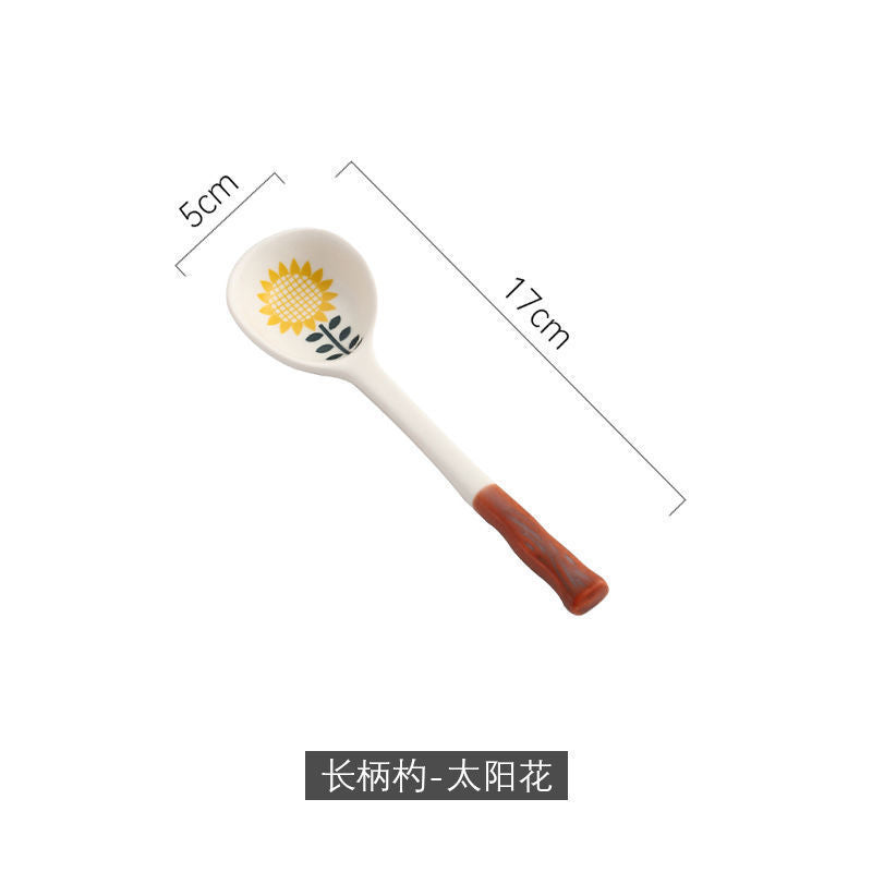A High-looking Spoon, Soup Spoon for Home Use, Long-handled, Cute, Quirky, and Unique 111