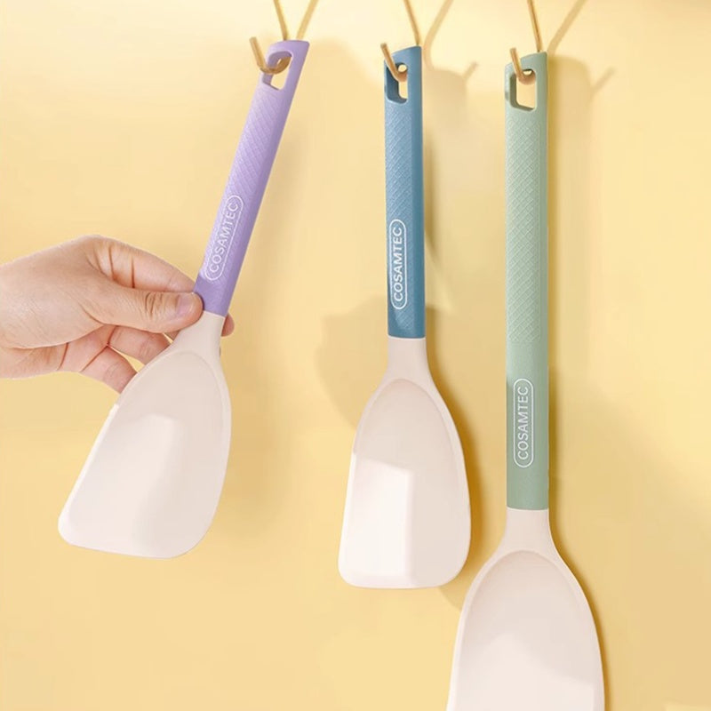 3pcs Silicone Small Spatula, High Heat Resistant Non-Stick Safe Odorless, Home Cooking for Non-Stick Pans, Multi-Function Practical Kitchen Utensil