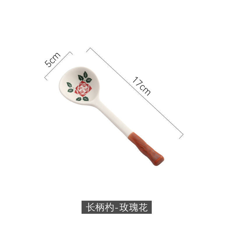 A High-looking Spoon, Soup Spoon for Home Use, Long-handled, Cute, Quirky, and Unique 111